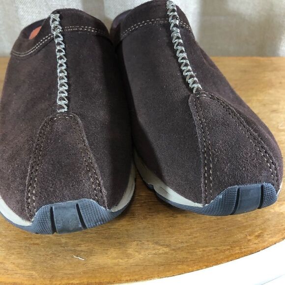 EASY Spirit brushed leather slides size 8 - Picture 6 of 9